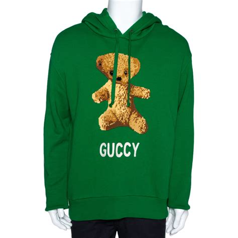 gucci the bear hoodie|gucci bear embroidered hoodie.